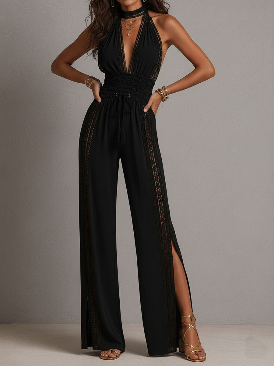 Diana | Boho Wide-Leg Jumpsuit