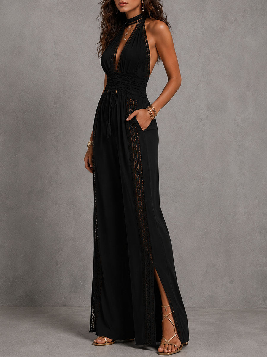 Diana | Boho Wide-Leg Jumpsuit