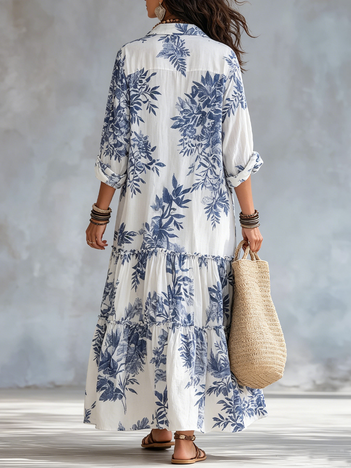 Dahlia | Boho Tiered Maxi