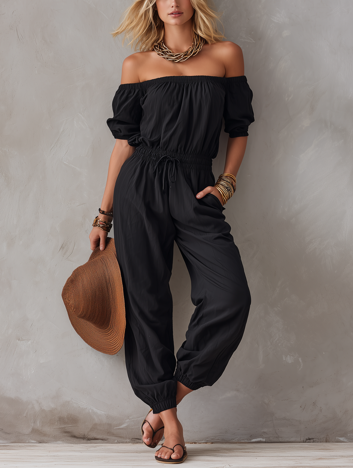 Calla | Off-Shoulder Jumpsuit