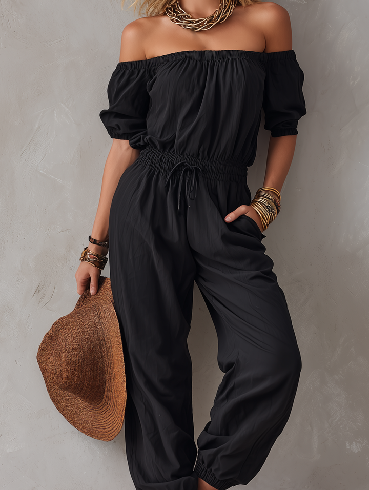 Calla | Off-Shoulder Jumpsuit