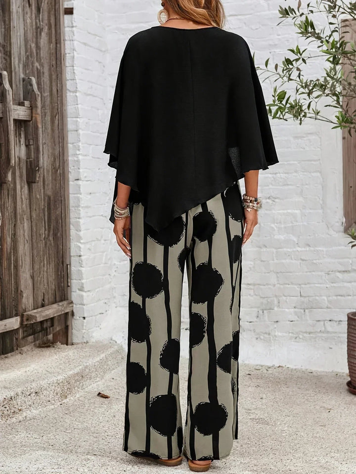 The Kallista | Elastic Waist Two-Piece Set
