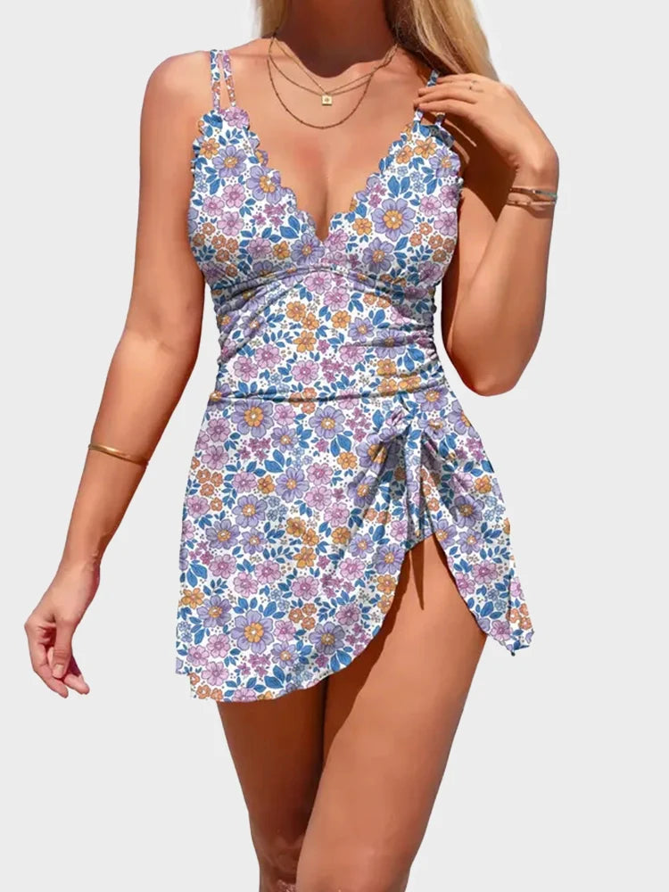 The Sloane | Tummy Control Swimdress