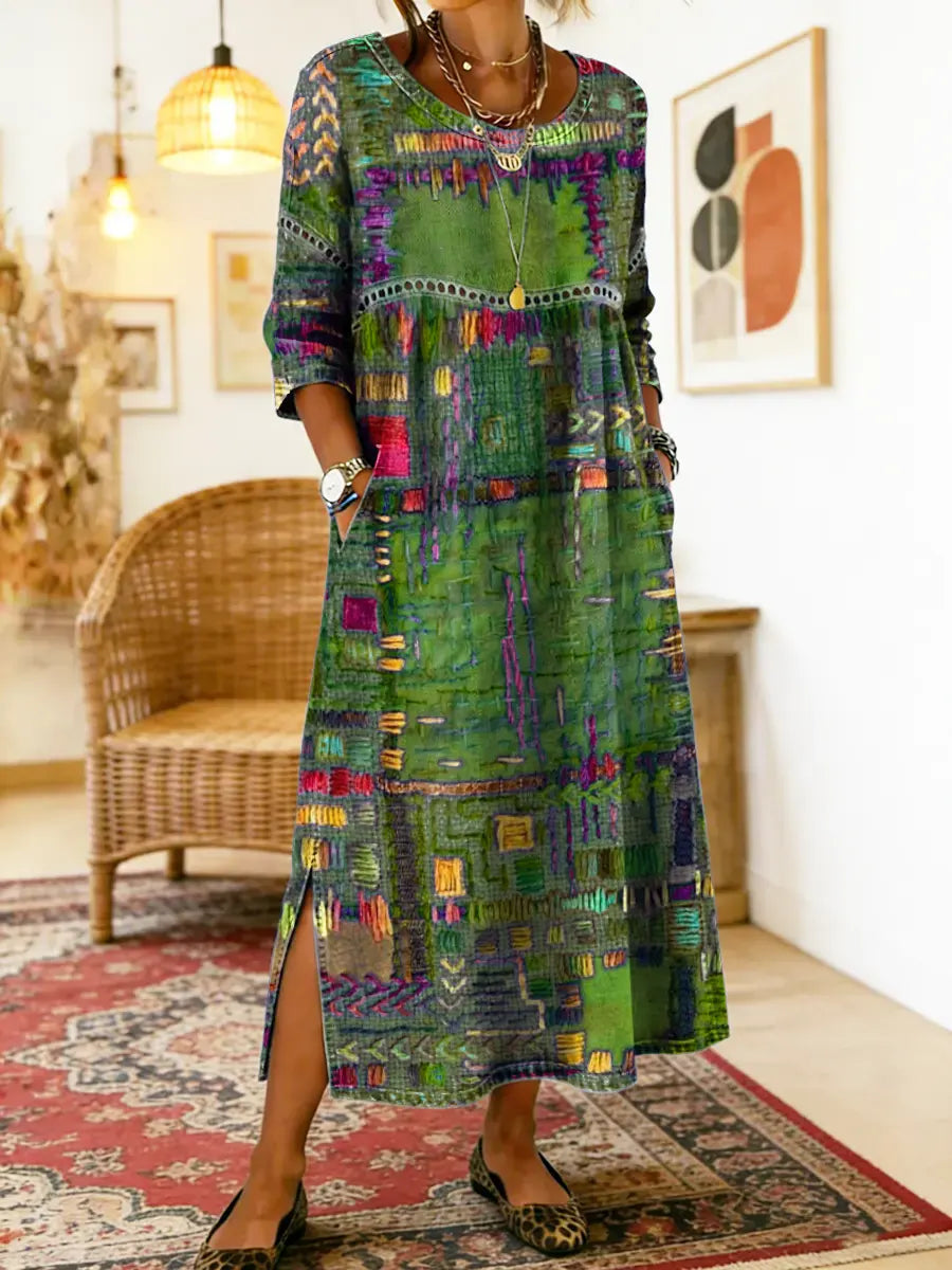 Manuela | Patchwork Dress
