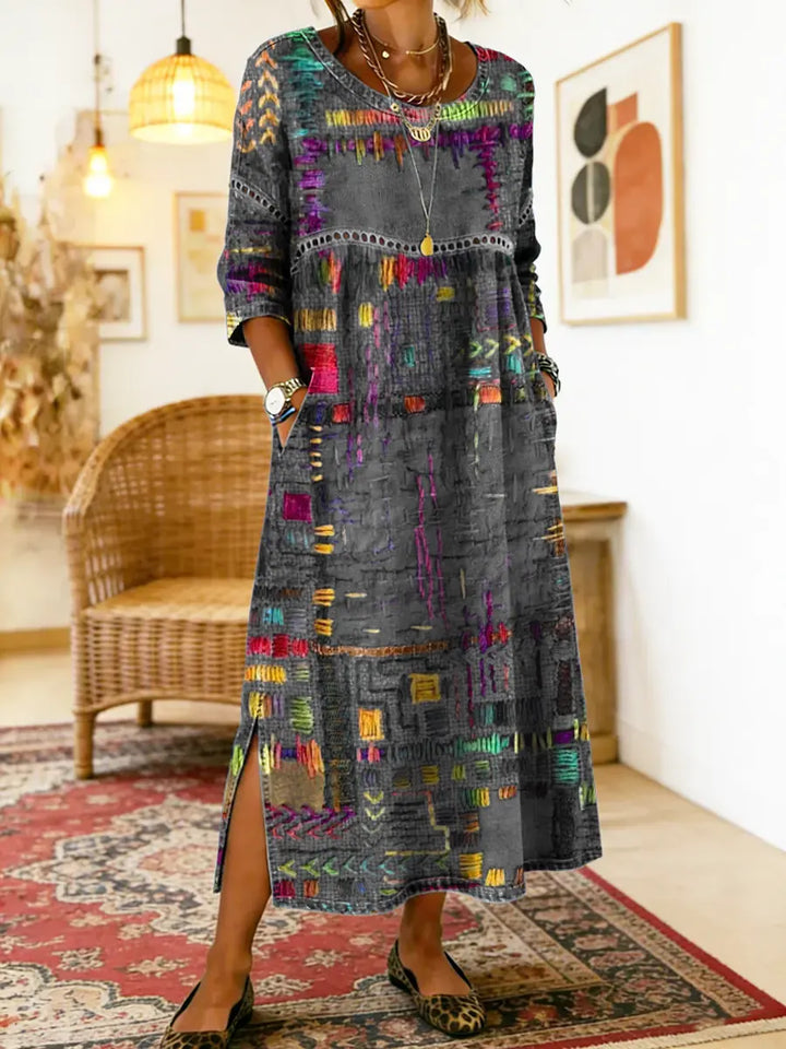 Manuela | Patchwork Dress