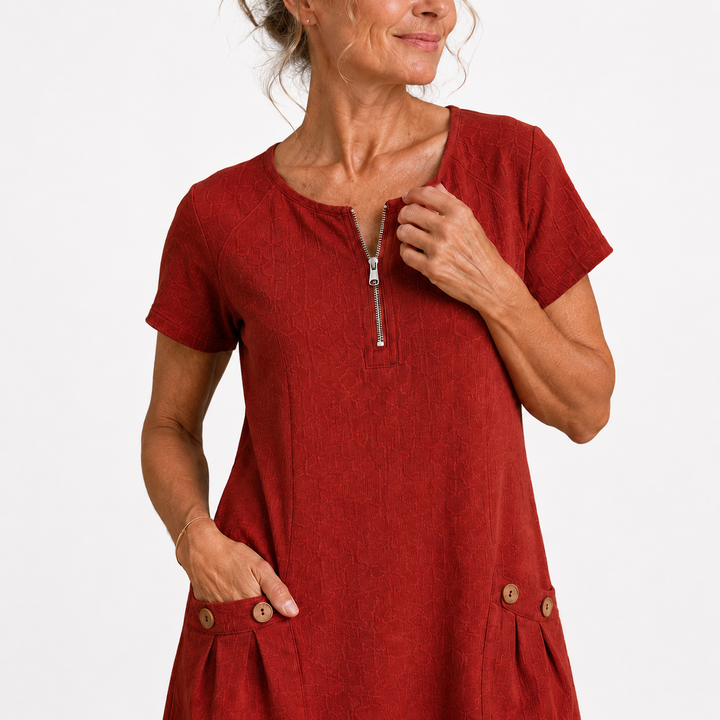 Eliana | Relaxed Linen Dress