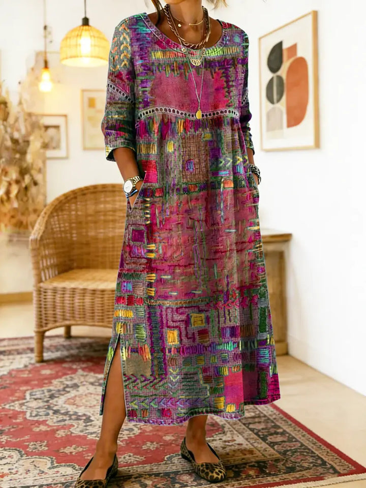 Manuela | Patchwork Dress