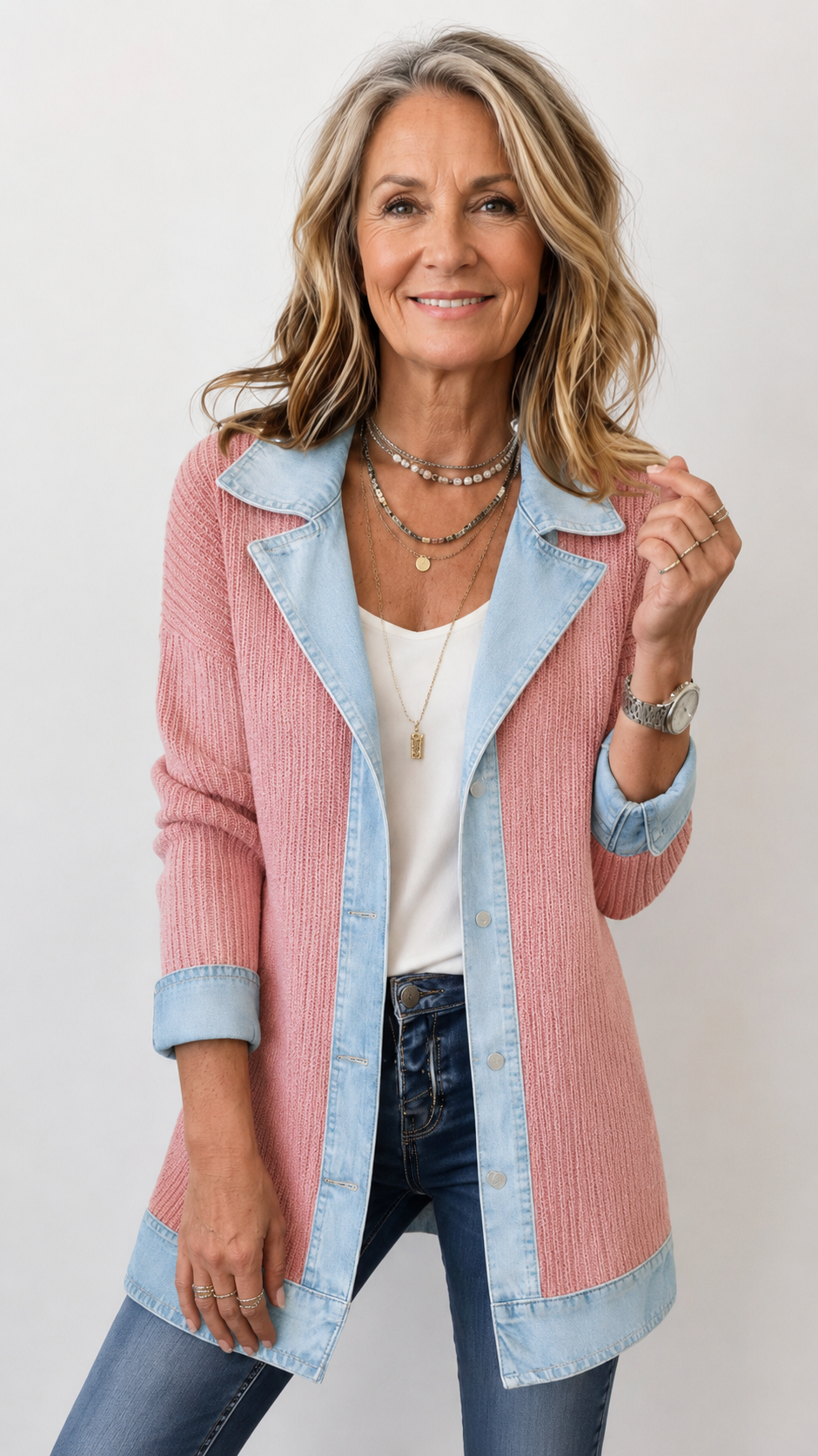 The Taryn | Mixed Jacket