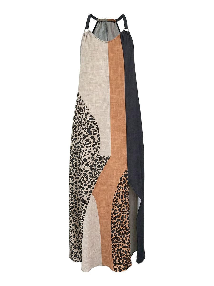 Luciana | Halter Maxi Dress