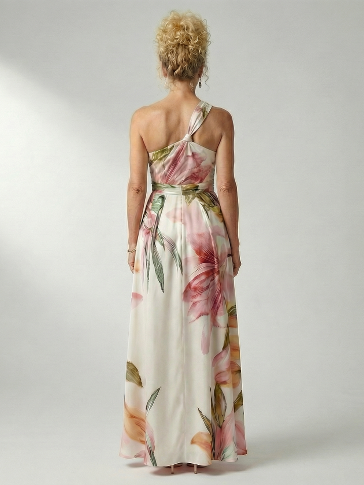 The Amara | Light Floral Maxi Dress