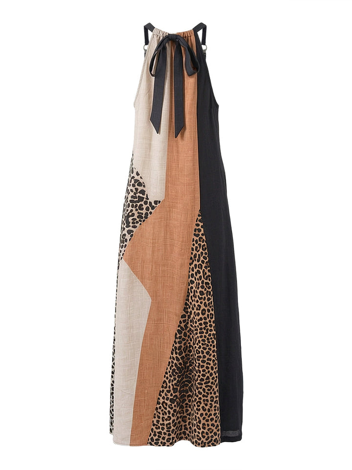 Luciana | Halter Maxi Dress