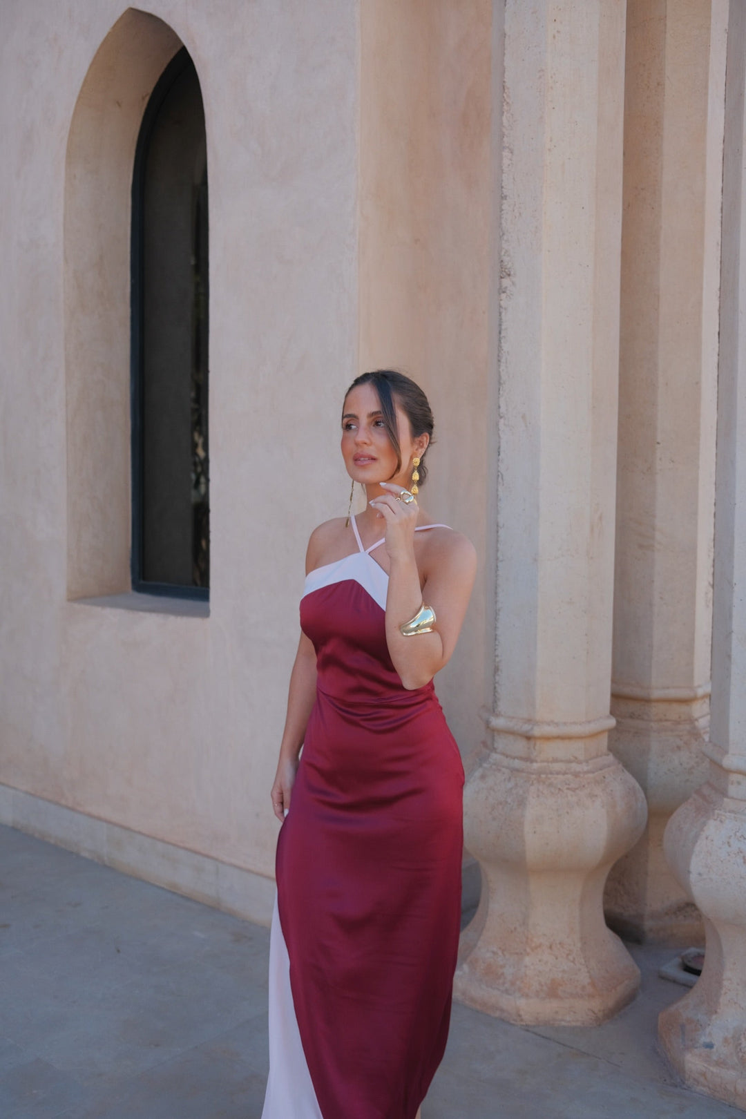 Macarena | Garnet Dress