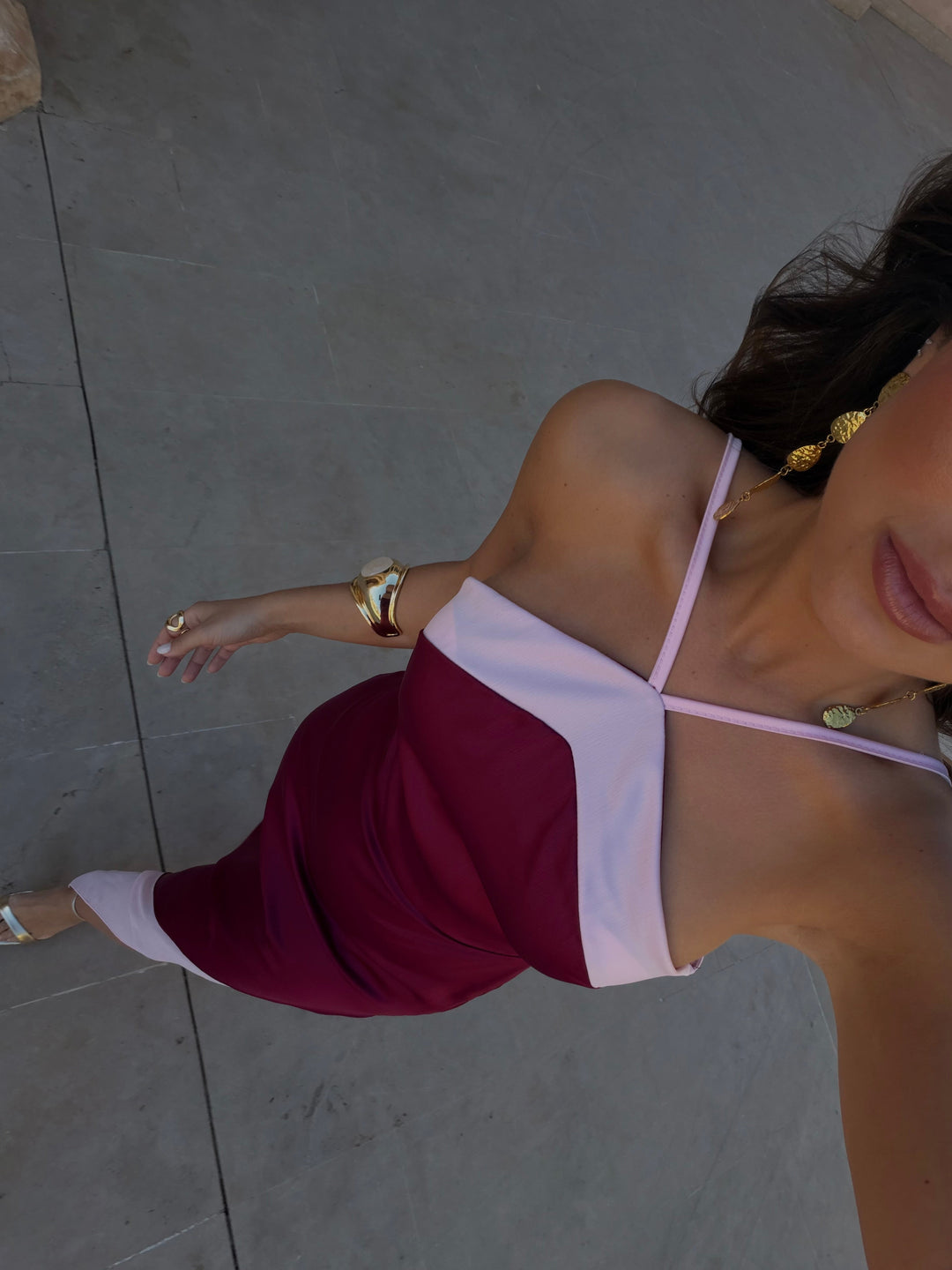Macarena | Garnet Dress