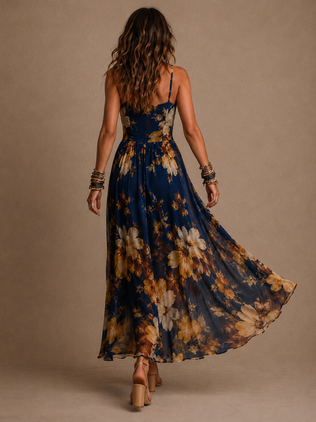 Rosine | Floral Strap Maxi