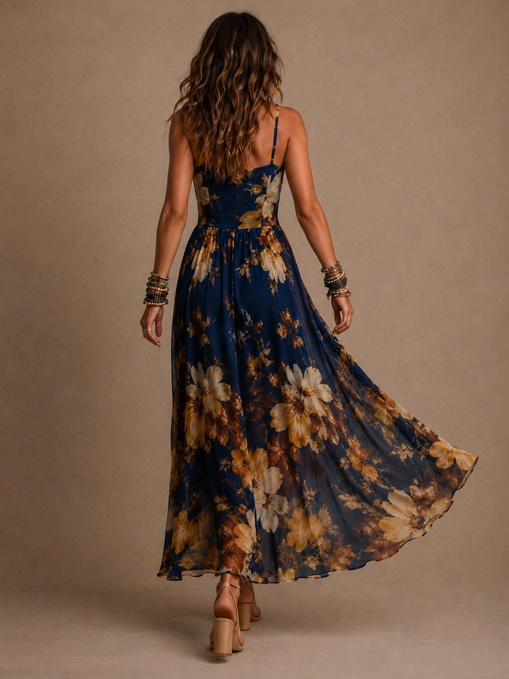 Rosine | Floral Strap Maxi
