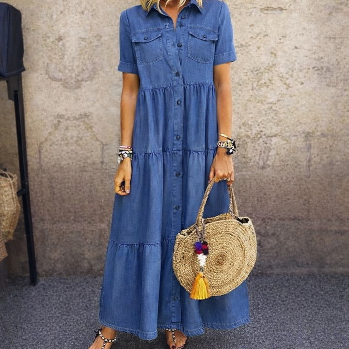 Elizabeth | Button-Front Midi
