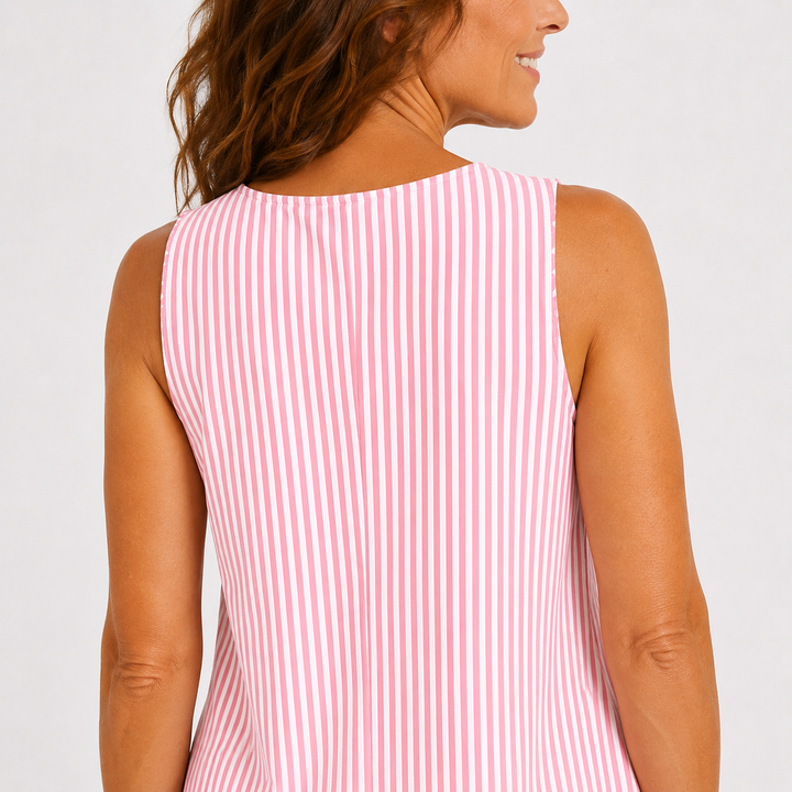 Isabeau | Striped Strap Dress