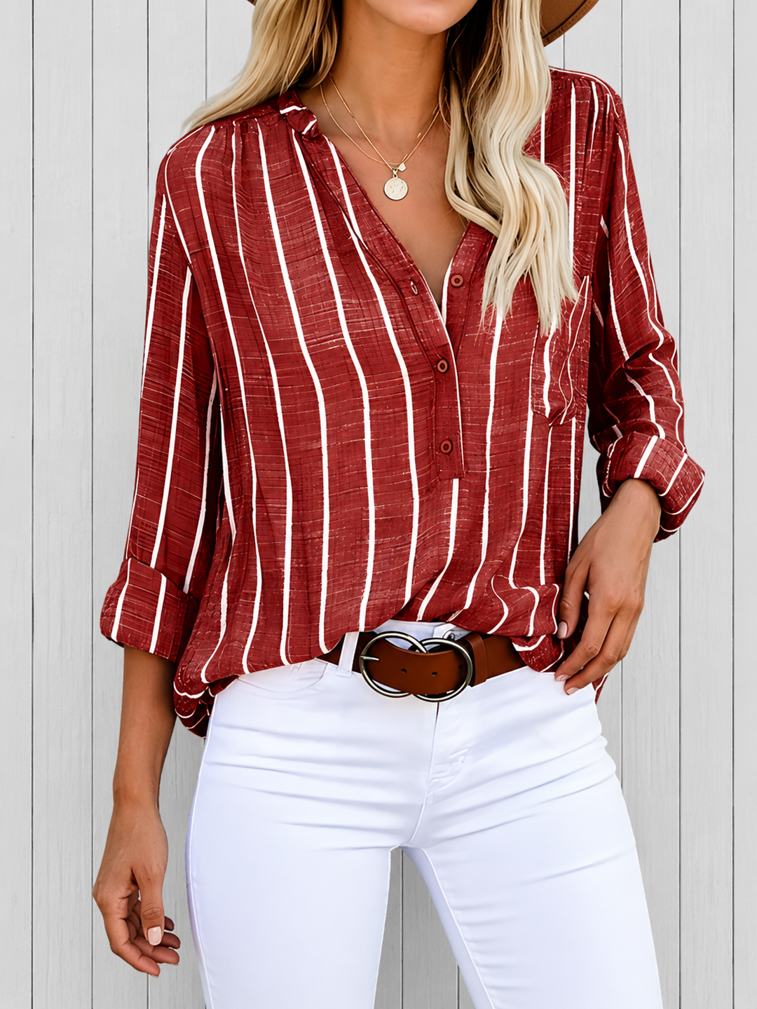 The Lilou | Striped Blouse