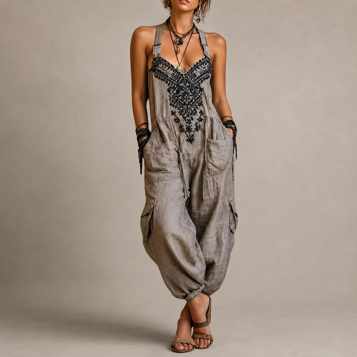 Willa | Boho Harem Jumpsuit