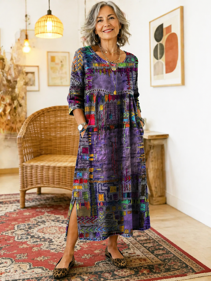 Manuela | Patchwork Dress
