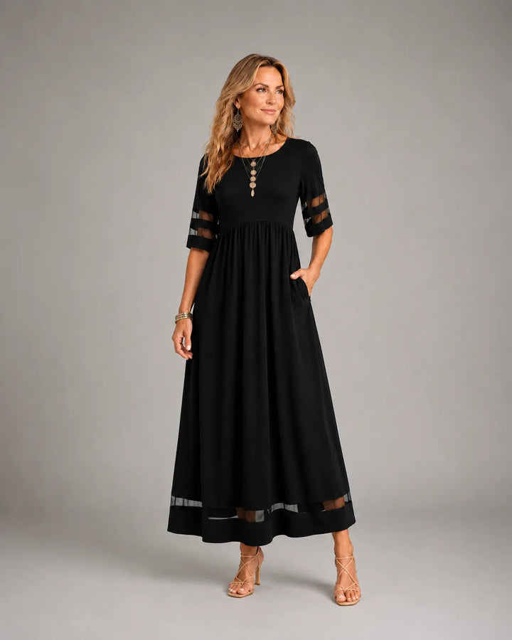 Aubrey | Flattering Tummy-Smoothing Midi Dress