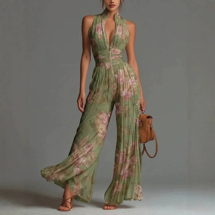 The Isadora | Floral Jumpsuit