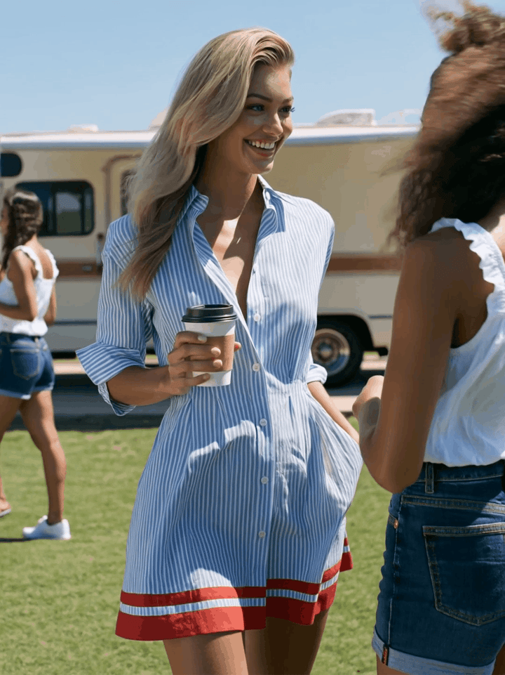 Bixby | Contrast Stripe Mini