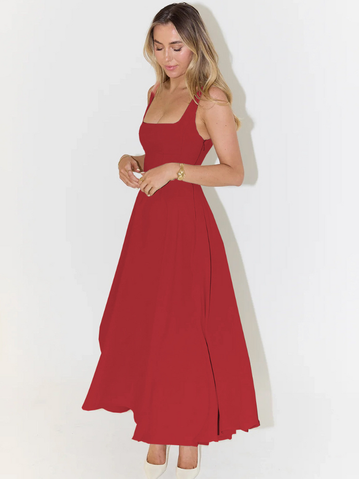 The Audra | Square-Neck Dress