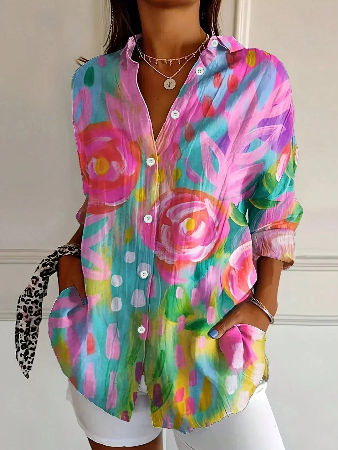 Florella | Casual Floral Blouse