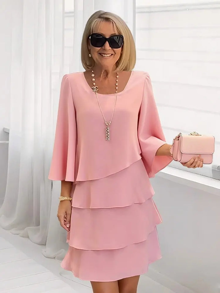 The Catalina | Elegant Ruffle Dress