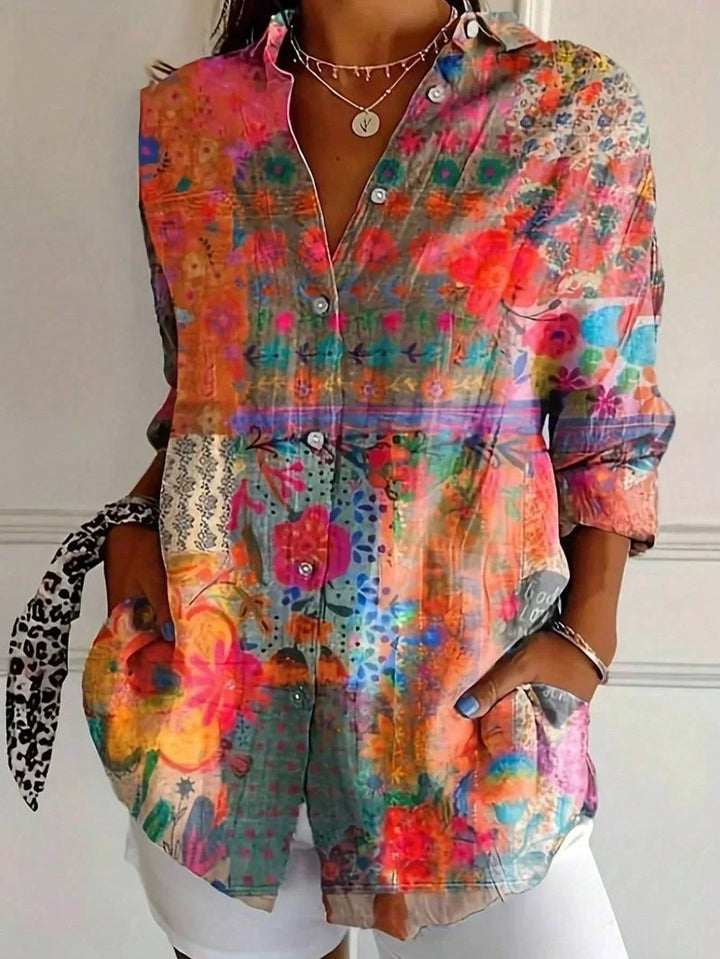 Florella | Casual Floral Blouse