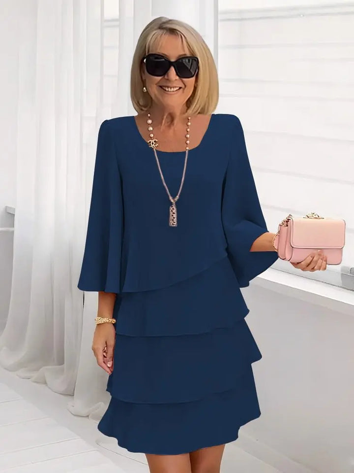 The Catalina | Elegant Ruffle Dress