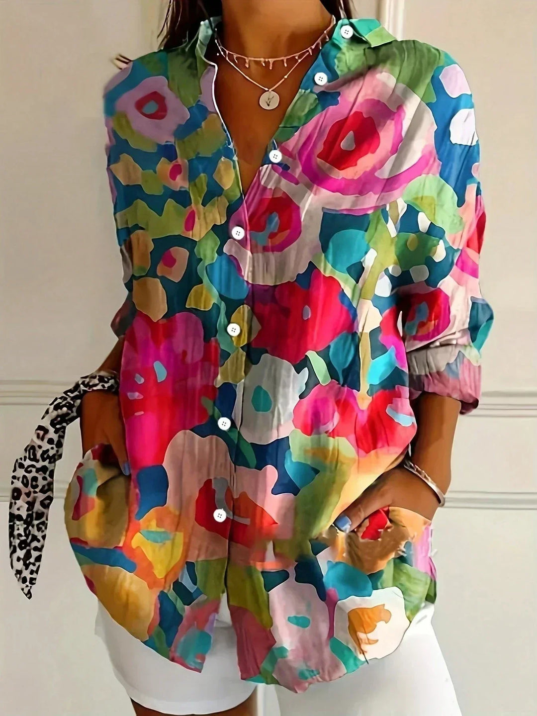 Florella | Casual Floral Blouse