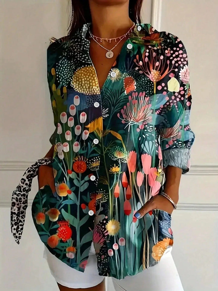 Florella | Casual Floral Blouse