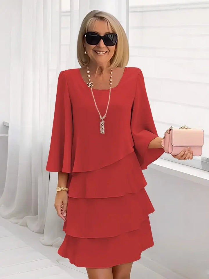 The Catalina | Elegant Ruffle Dress