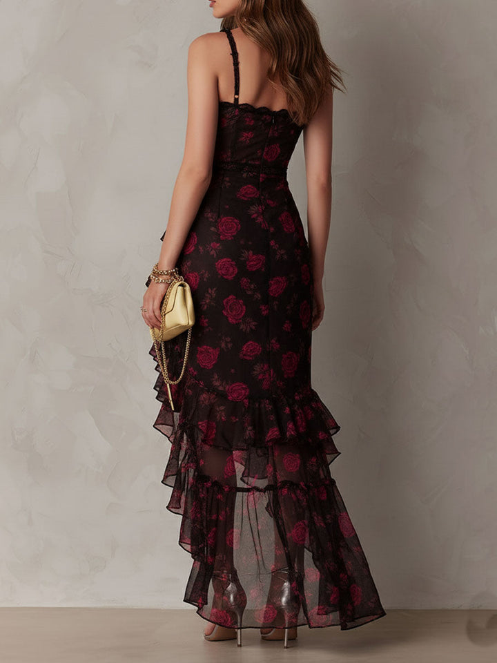 Scarlett | Ruffle Hem Dress