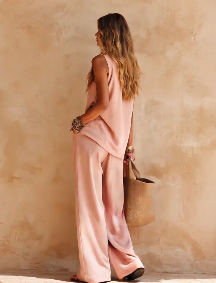 Rosette | One-Shoulder Casual Set