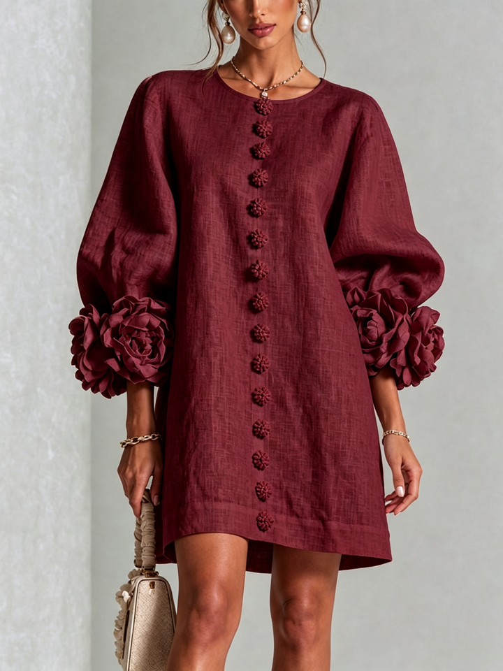 Clover | Floral Button-Down Mini