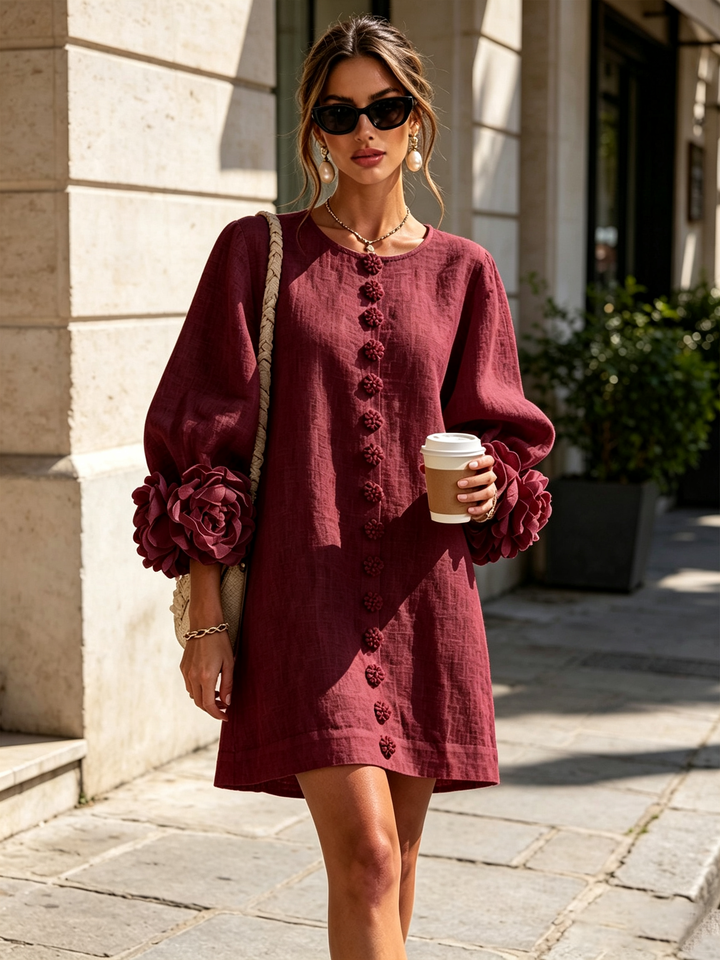 Clover | Floral Button-Down Mini
