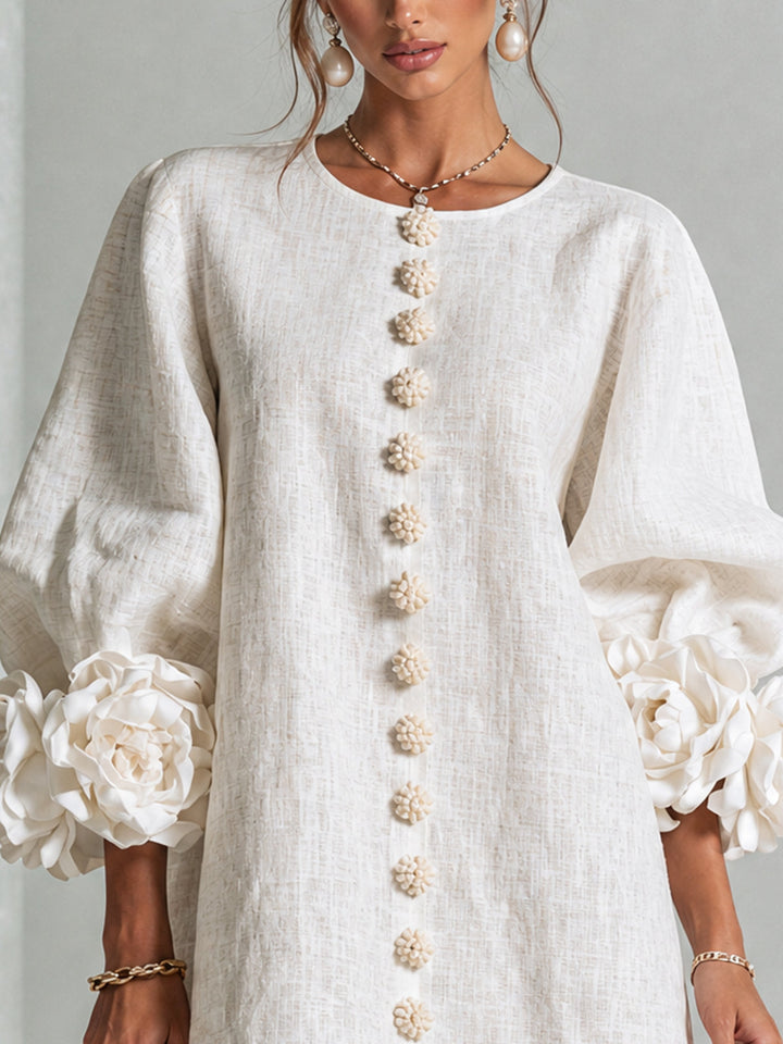 Clover | Floral Button-Down Mini