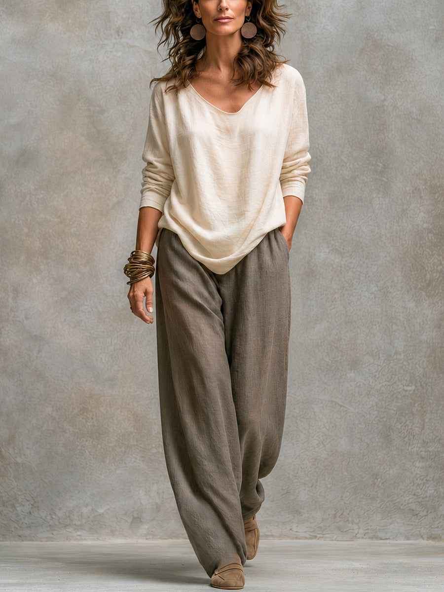 Simone | Layered Wide-Leg Set