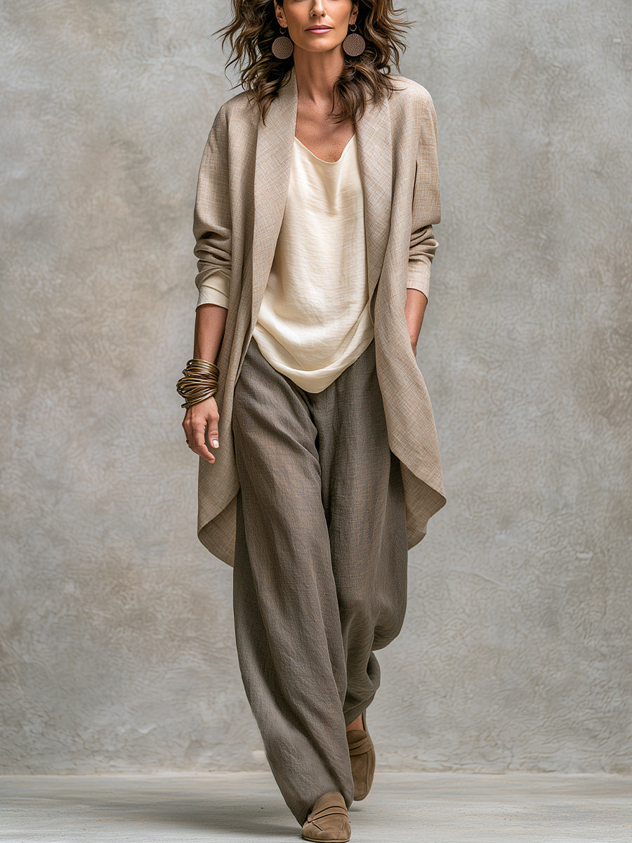 Simone | Layered Wide-Leg Set