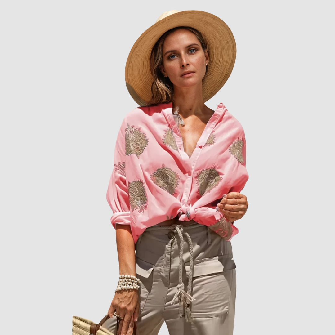 The Gabrielle | Elegant Breathable Blouse