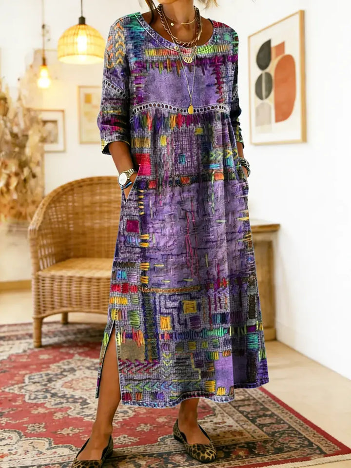 Manuela | Patchwork Dress