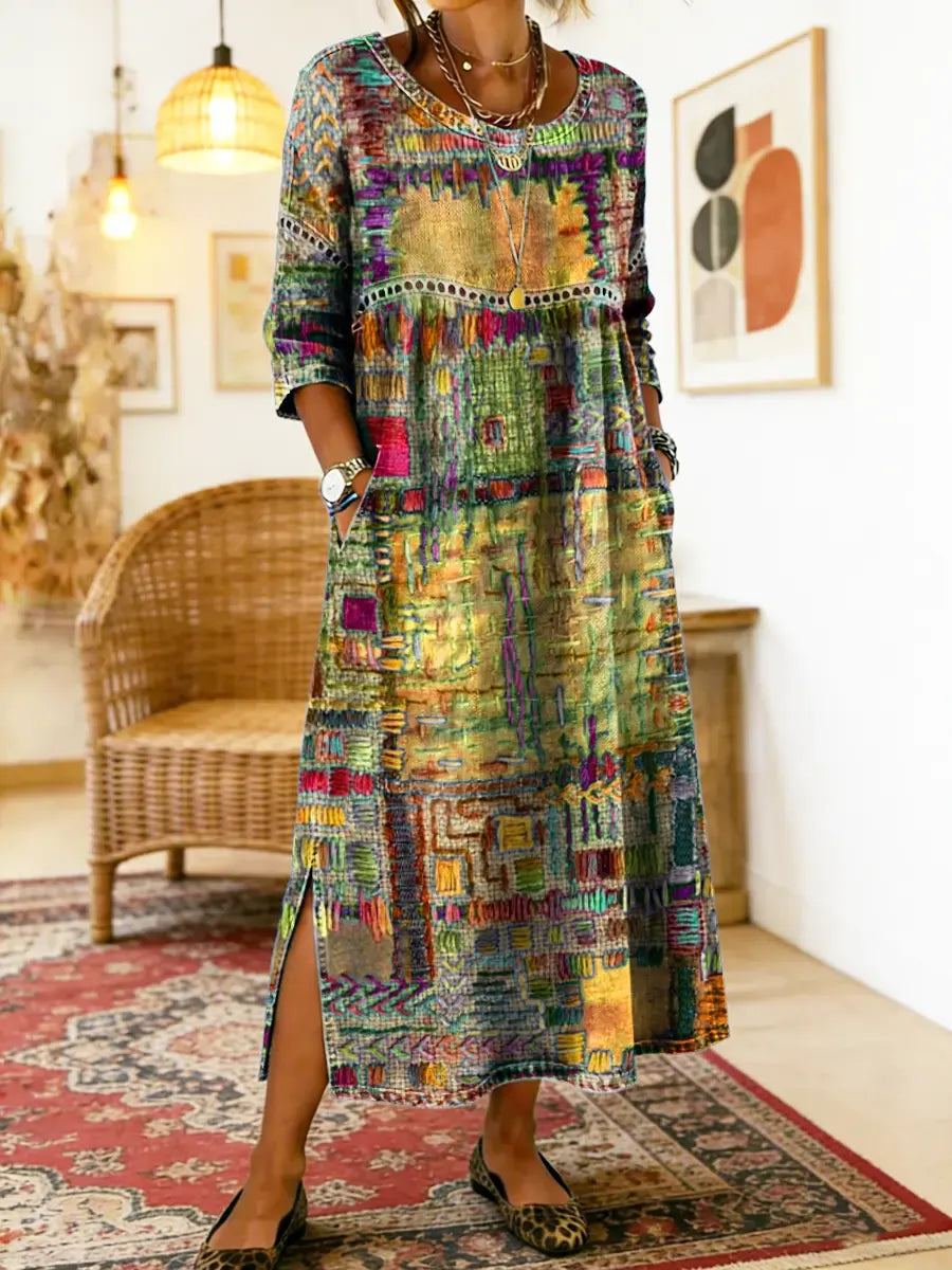 Manuela | Patchwork Dress