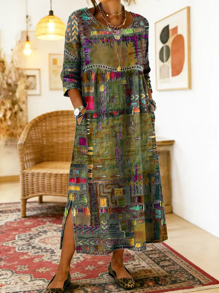Manuela | Patchwork Dress