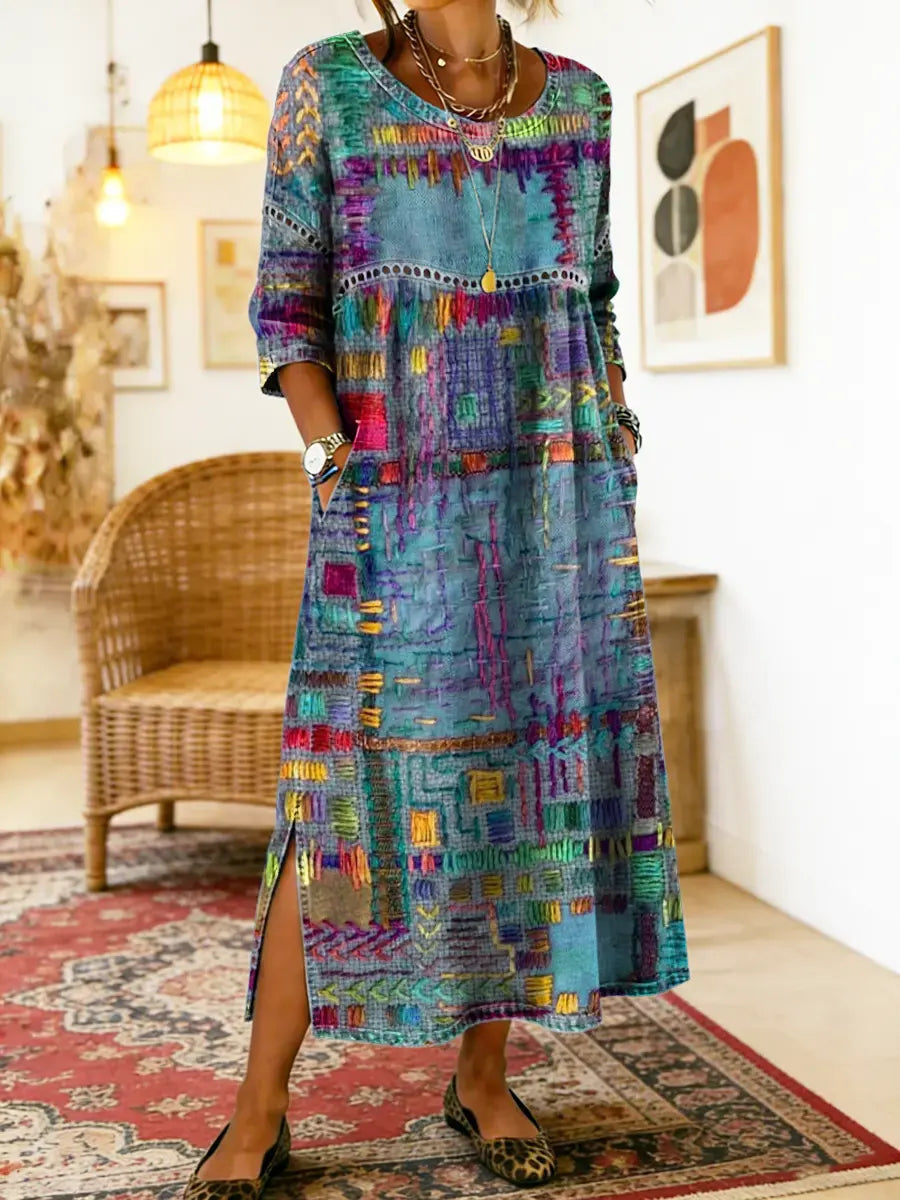 Manuela | Patchwork Dress