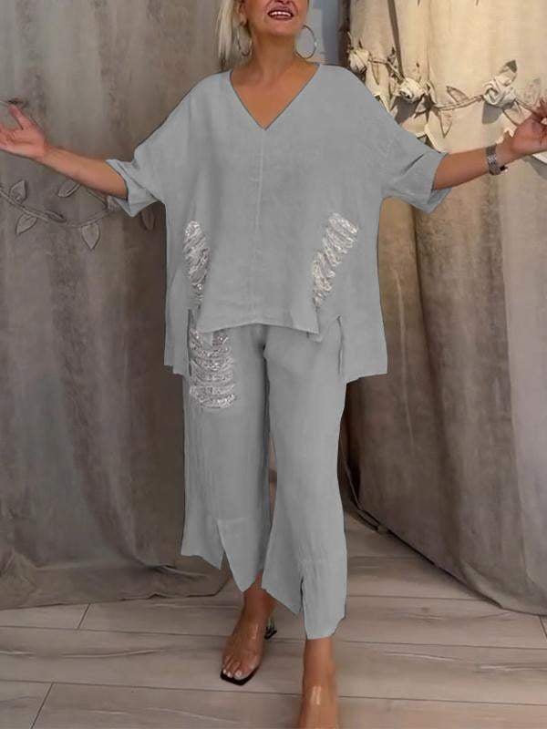 The Bianca | Elegant Summer Two-Piece Set