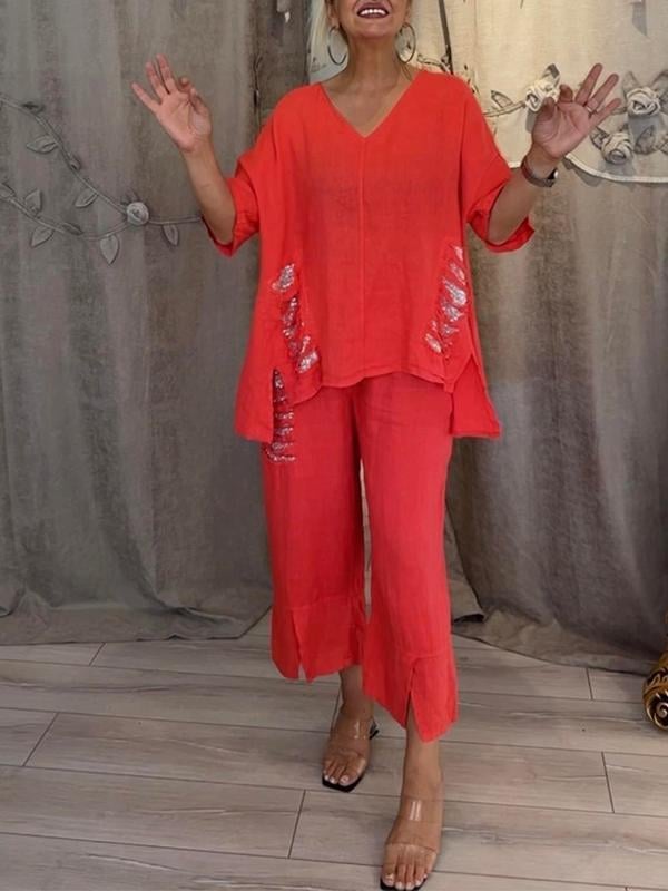 The Bianca | Elegant Summer Two-Piece Set