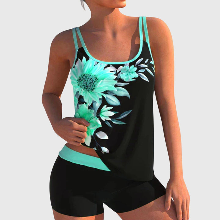 Flora | Tummy Control Tankini Set